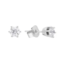 Diamant Ohrstecker Wei&szlig;gold 585 Brillanten 0,50 ct.