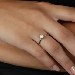 Diamant Ring Weißgold 750