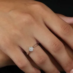 Diamant Ring Weißgold 750
