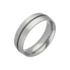 Edelstahl Partnerring