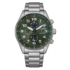 Herren Chronograph "CHRONO" Eco Drive Stahl