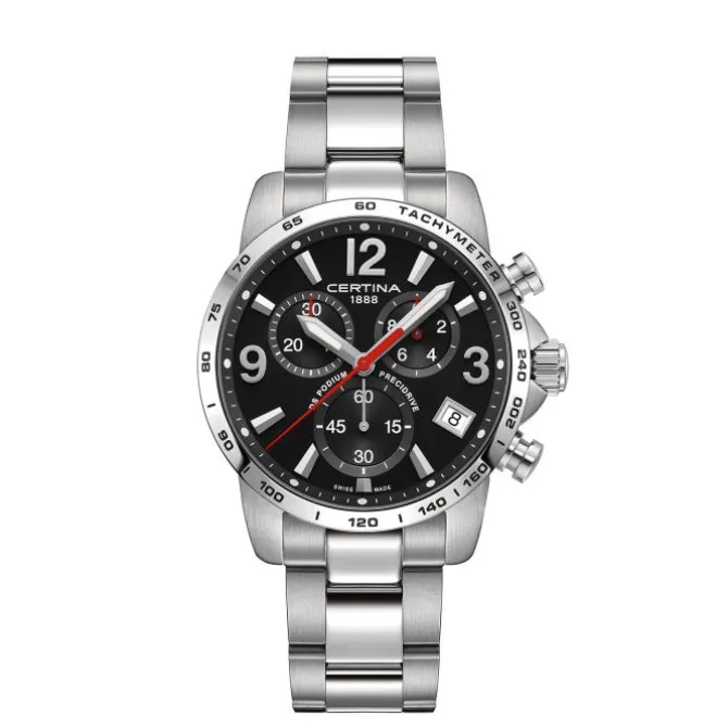 Herren Chronograph "DS PODIUM CHRONO" Quarz Stahl