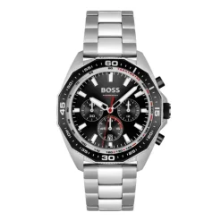 Herren Chronograph "ENERGY" Quarz Stahl