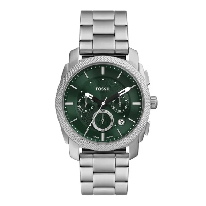 Herren Chronograph "MACHINE" Quarz Stahl