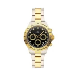 Herren Chronograph Quarz Stahl bicolor ionenplattiert