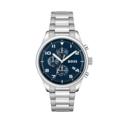 Herren Chronograph "VIEW" Quarz Stahl