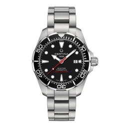 Herren Taucheruhr "DS ACTION DRIVER" Quarz Stahl