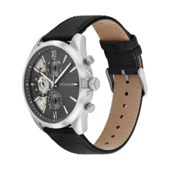 Herren Uhr "BAKER-DRESSED UP" Quarz Leder schwarz