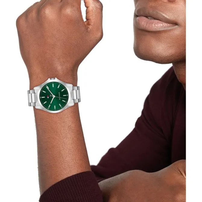 Herren Uhr "BRUCE-SPORT" Quarz Stahl