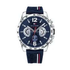 Herren Uhr "DECKER" Quarz Silikon blau
