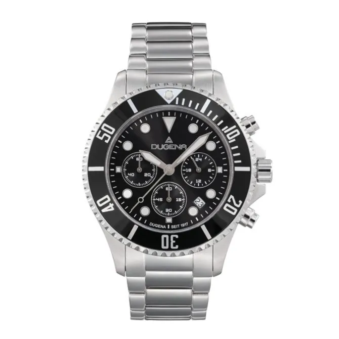 Herren Uhr "DIVER XL CHRONO" Quarz Stahl
