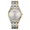Herren Uhr "DS 4 BIG SIZE" Quarz Stahl bicolor