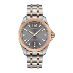 Herren Uhr "DS ACTION" Quarz Stahl ros&eacute; bicolor