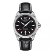 Herren Uhr "DS ACTION" Quarz Leder schwarz