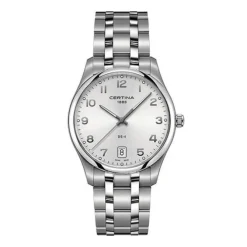 Herren Uhr "DS4" Quarz Stahl