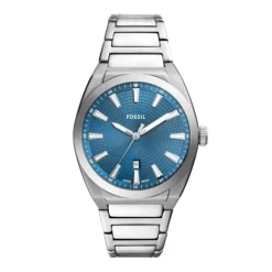 Herren Uhr "EVERETT" Quarz Stahl