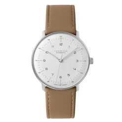 Herren Uhr "MAX BILL" Automatik Leder braun