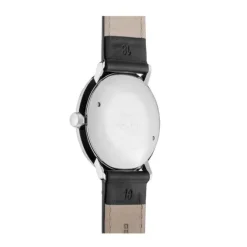 Herren Uhr "MAX BILL" Handaufzug Leder schwarz