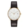 Herren Uhr "MAX BILL" Quarz Leder braun