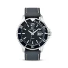Herren Uhr Quarz Nylon schwarz