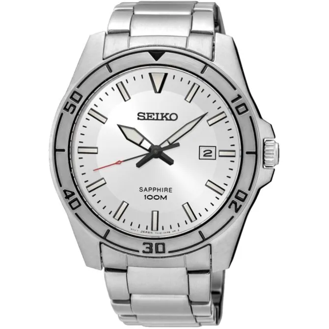 Herren Uhr Quarz Stahl