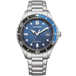 Herren Uhr "SPORTS" ECO Drive Stahl