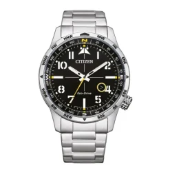 Herren Uhr "SPORTS" Eco Drive Stahl
