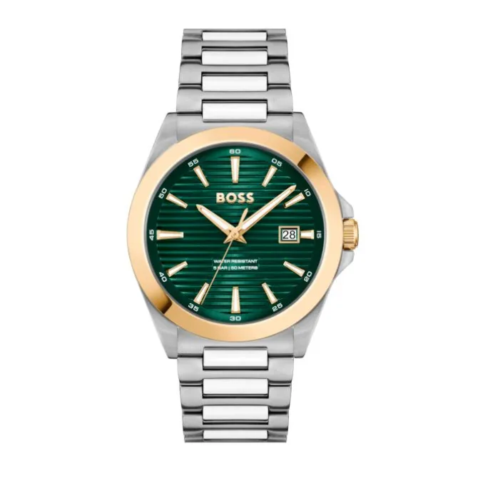 Herren Uhr "STRIKE" Quarz Stahl