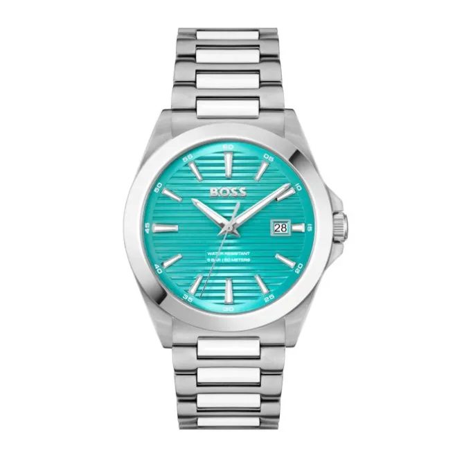 Herren Uhr "STRIKE" Quarz Stahl