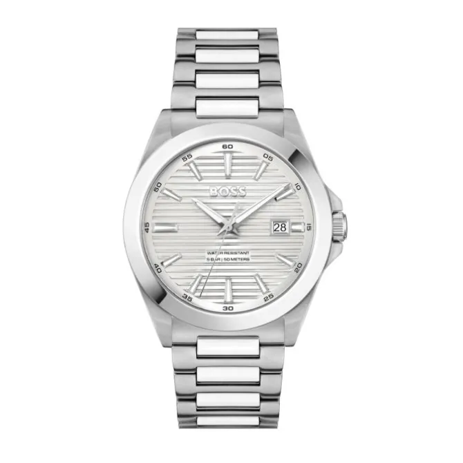 Herren Uhr "STRIKE" Quarz Stahl