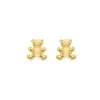 Kinder Ohrstecker "B&auml;r" Gold 585