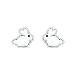 Kinder Ohrstecker "Hase" Silber 925