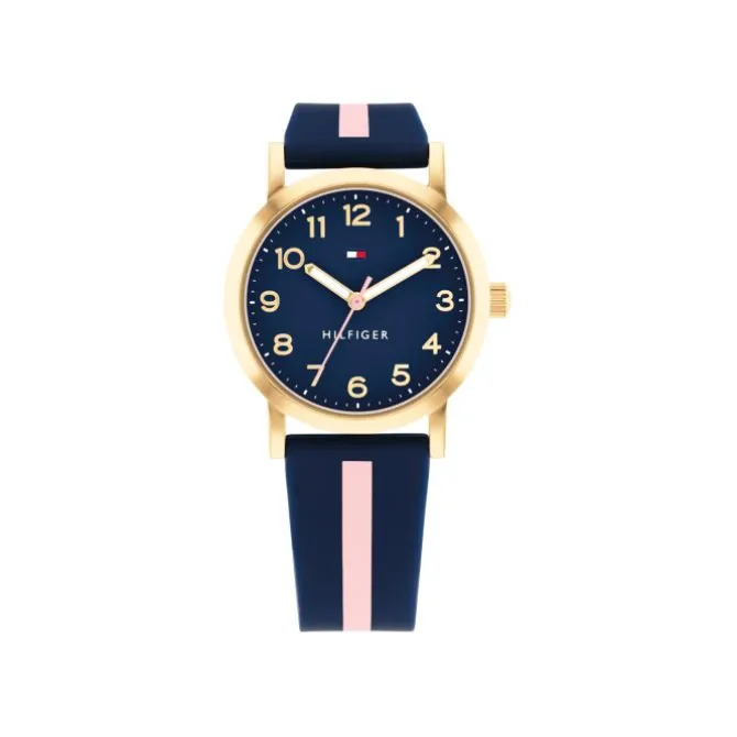Kinder Uhr "GIRLS SPORTr" Quarz Silikon blau/rosa