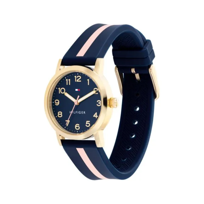 Kinder Uhr "GIRLS SPORTr" Quarz Silikon blau/rosa
