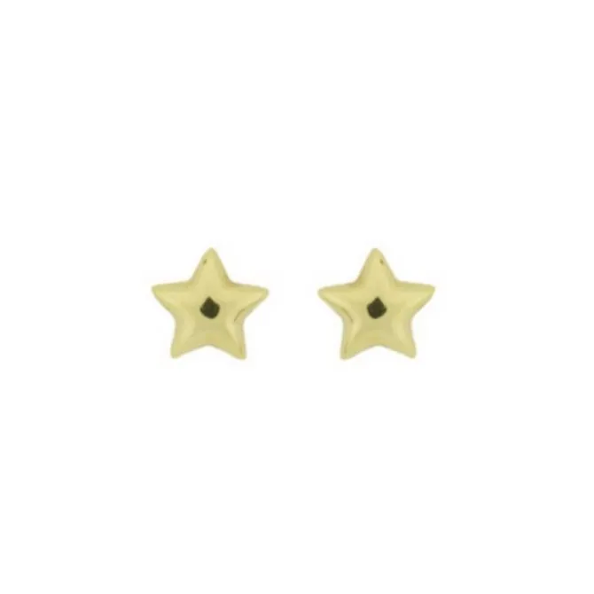 Kinderohrstecker "Stern" Gold 585