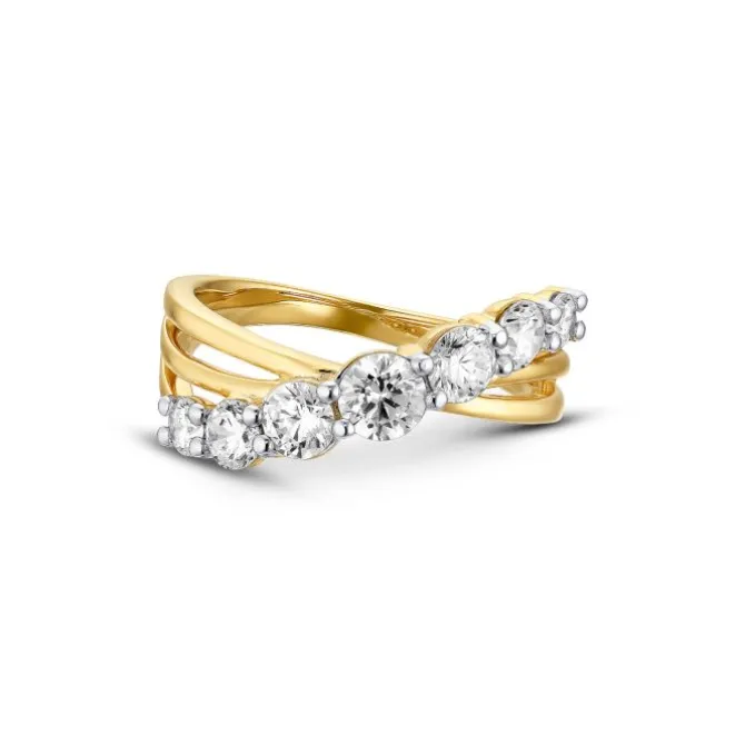 Lab Grown Diamond Ring Gold 585 im Brillantschliff zus. 1,50 ct.