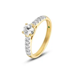 Lab Grown Diamond Ring Gold 585 im Brillantschliff zus. 1,00 ct.