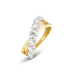 Lab Grown Diamond Ring Gold 585 im Brillantschliff zus. 1,50 ct.