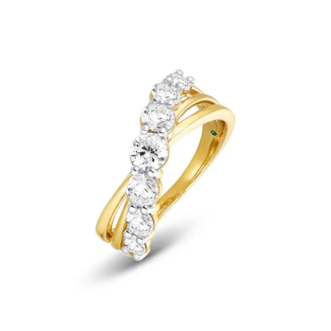 Lab Grown Diamond Ring Gold 585 im Brillantschliff zus. 1,50 ct.