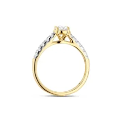 Lab Grown Diamond Ring Gold 585 im Brillantschliff zus. 1,00 ct.