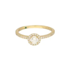 Lab Grown Diamond Ring Gold 585 im Brillantschliff zus. 0,54 ct.