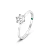 Lab Grown Diamond Solit&auml;r Ring Wei&szlig;gold 585 im Brillantschliff 0,75 ct.