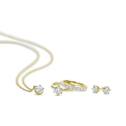Lab Grown Diamond Solit&auml;r Ring Gold 585 im Brillantschliff 1,00 ct.
