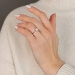 Lab Grown Diamond Solit&auml;r Ring Gold 585 im Brillantschliff 1,00 ct.