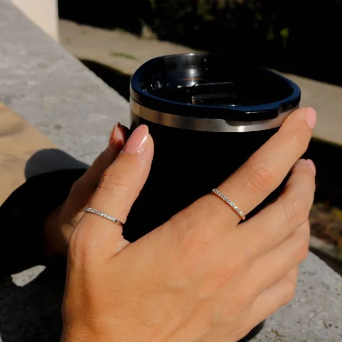 Memory Ring Gold 585 Brillanten 0,10 ct.