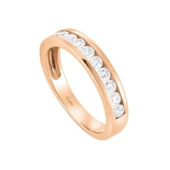 Memory Ring Roségold 585 Brillanten 0,50 ct