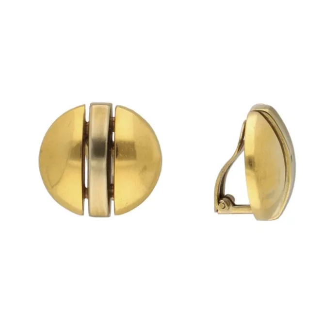 Ohrclips Gold/Weißgold 750 - Privatbesitz