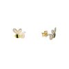 Ohrstecker "Biene" Gold 585 bicolor