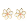 Ohrstecker "Blume" Gold 585