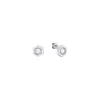Ohrstecker "GEOMETRIC" Stahl Imitationssteine